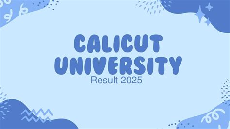 calicut university result.